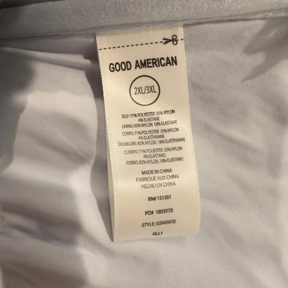 Good American smocked bikini